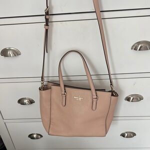 Kate Spade Pink Crossbody Bag Saffiano Leather